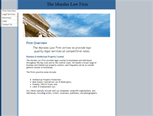 Tablet Screenshot of moraleslawfirm.com